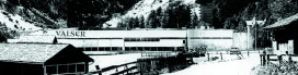 Ansicht Bestand Abfüllanlage Valser, Vals, Neuorganisation und Fassadensanierung, Architektur, LOST architekten, Basel