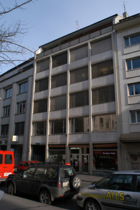 009 Fassadengestaltung und Teilumbau Gesch&auml;ftshaus R&uuml;melinsplatz, Basel, LOST architekten