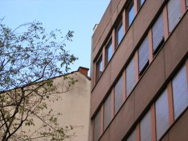 011 Fassadengestaltung und Teilumbau Geschäftshaus Clarastrasse, Basel, LOST architekten