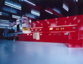 003 Sporteria Möhlin, Umbau Sportgeschäft und Fitnesscenter, Architektur, LOST architekten, Basel