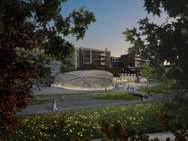 006 Neubau Kulturprojekt Kuppel Basel, Überarbeitung 2, LOST architekten