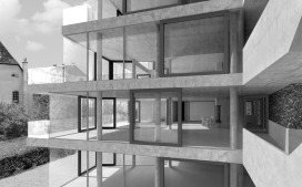 051 Ersatzneubau Mehrfamilienhaus Stadthaus Spitalstrasse, Basel, LOST architekten