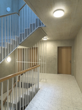 074 Ersatzneubau Mehrfamilienhaus Lilienstrasse, Allschwil, LOST architekten